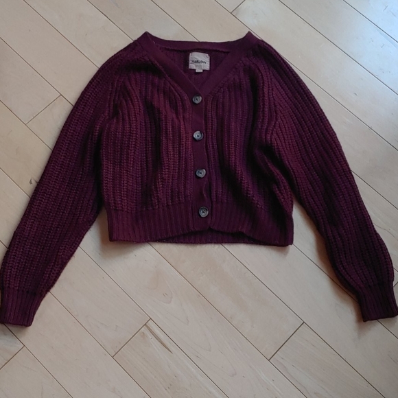 Harlow Sweaters - Oversized Cropped Harlow Cardigan